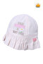 4-8 Years 52cm Girl's Daisy Pattern Summer Fedora Hat Cream Y2322001