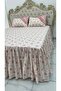 Bed Sheet Set with Ruffles Fitted Skirt and Pique Suitable for Double 1.80X2.00 cm - 6