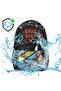 Boy's Orthopedic Waterproof Fabric Game over Primary School Backpack Thermal Nutrition Pencil Case Keychain - 3
