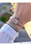 18mm Mini Case Retro Vintage Leather Band 2 Years Guarantee Women Wrist Watch 10862.1 - 2