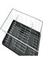 WENKO "Colonia" Washing Basket – Grey/White