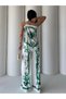 D.G Brand Equivalent Patterned Pants Blouse Set - 5
