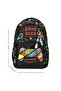 Boy's Orthopedic Waterproof Fabric Game over Primary School Backpack Thermal Nutrition Pencil Case Keychain - 2