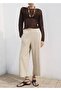 Short Pants with Linen Blend