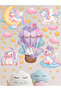 Unicorn Temalı Duvar Sticker