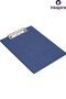 Capless Secretarial A4 Pvc 1 Piece Document Holder with Clamp on the Top File Clipboard Writing Table Office Stationery - 2
