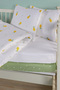 Baby Duvet Cover Set, Liquid Proof Mattresses, Elastic Sheets, Zippered, 100% Cotton - 2