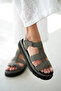 Kindep Eva Light Sole Comfortable Velcro Women's Sandals Smoked