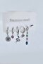 Women's Vip Series Antiallergic Zircon Stone 6-Piece Earrings - 2