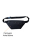 Minnesota 3 Compartment Men's Waist and Cross Shoulder Bag Black - 7