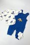 Car Embroidered Baby Boy Jumpsuit 3-Piece Jumpsuit Set – Bodysuit, Jumpsuit and Socks |   3-6-9 Months Baby Outfit - 7