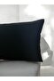Ki̇ssen Black Linen 30X50 Throw Pillow Cover - 4