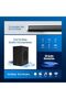 Theater Pro T3000 RGB Soundbar Speaker - 2.1CH Wired Subwoofer and Wireless Soundbar Portable - 5