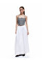قميص داخلي بدون حمالات من قماش Gingham - 2