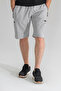 Men's Light Gray 5 Pocket Outdoor Cargo Capri Shorts Breathable Lycra Fabric