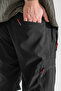 Men's Black 5 Pockets Outdoor Cargo Capri Shorts Breathable Lycra Fabric - 7