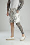 Cartoon Printed Linen Shorts - 2