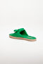 Women's Green Daily Bow Comfortable Stylish Lightweight Durable Sea Pool Beach House Slippers with Inner Pad - 6