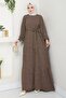 Lian Woven Viscose Dress 1539 - Brown