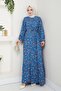 Semar Woven Viscose Dress 1541 - Blue