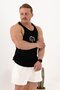 Men's Green Oversize Undershirt – Fast Collection Logo Printed Sports Undershirt - 3