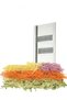 Functional 3-Head Fruit and Vegetable Slicer Grater Steel Professional Grater Chopper - 7