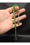 15-Piece Green Color Design Glass Zaza Prayer Beads - 2
