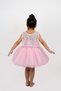 Glitter Rope Strap Snap Fastener Girls Body Fluffy Tutu Skirt Sequin Tulle Crop Set of 3 - 2