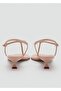 Kitten Heel Strap Sandals - 5
