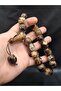 Custom Luxury Model Mascot Powder Amber Prayer Beads in Coffee Tones - 2
