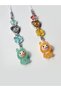 Labubu Beaded Phone Charm Bag Ornament Set of 2 - 3