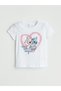 Lcw Kids Lilo & Stitch Printed Girl's T-Shirt and Shorts 2-Piece - 2