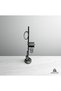 Black Toilet Paper Holder Black Toilet Brush Black Towel Holder Complete Bathroom Set Brass Material - 2