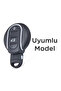 Mini Cooper New 3 Button Guard Key Controller Metal Case Cover Leather Brown - 2