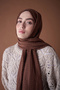 شال من سلسلة ميستو كوتون - بني شوكولاتة