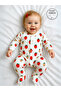 100% Cotton Baby Girl Booties Jumpsuit