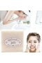 4Pcs Rice Milk Soap (4x65G), Thailand Rice Handmade Soap, Face & Body Cleaning Rice Soap - 4