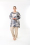 Women's Summer Long Sleeve Plus Size Tunic - 6