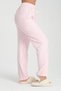 Women's Pink White Striped Pajama Bottoms Home Wear - 7