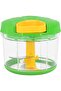 Manual Onion Cutter | Transparent Vegetable Chopper With Stainless Steel Blades | Multifuncti