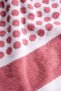 Dots 2-Piece Face Towel Set 50X90 Fuchsia - 6