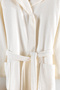 Talu Unisex Hooded Bathrobe, 100% Cotton, Durable, Quick Drying, Soft Comfort - 4