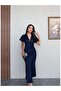 Satin Midi Dress - 4
