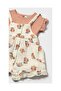Baby Girl Jumpsuit Set - Cream - 3