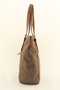 Women's Brown Waterproof Canvas Shoulder Bag - 3