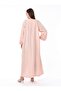 Pink Kaftan with Hand Embroidery - 4