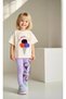 Girls Ice Cream Print T-Shirt and Leggings Set - 2 Pack Summer Set 1906L - 7
