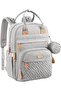 Kary Me Diaper Bag Backpack, Multifunction Waterproof Travel Back Pack With Changing