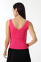 Women's Ladder Collar Knitwear Blouse - 6