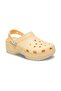 Classic Platform Pearl Clog Women's Orange Sandals 211231 -78Z - 5